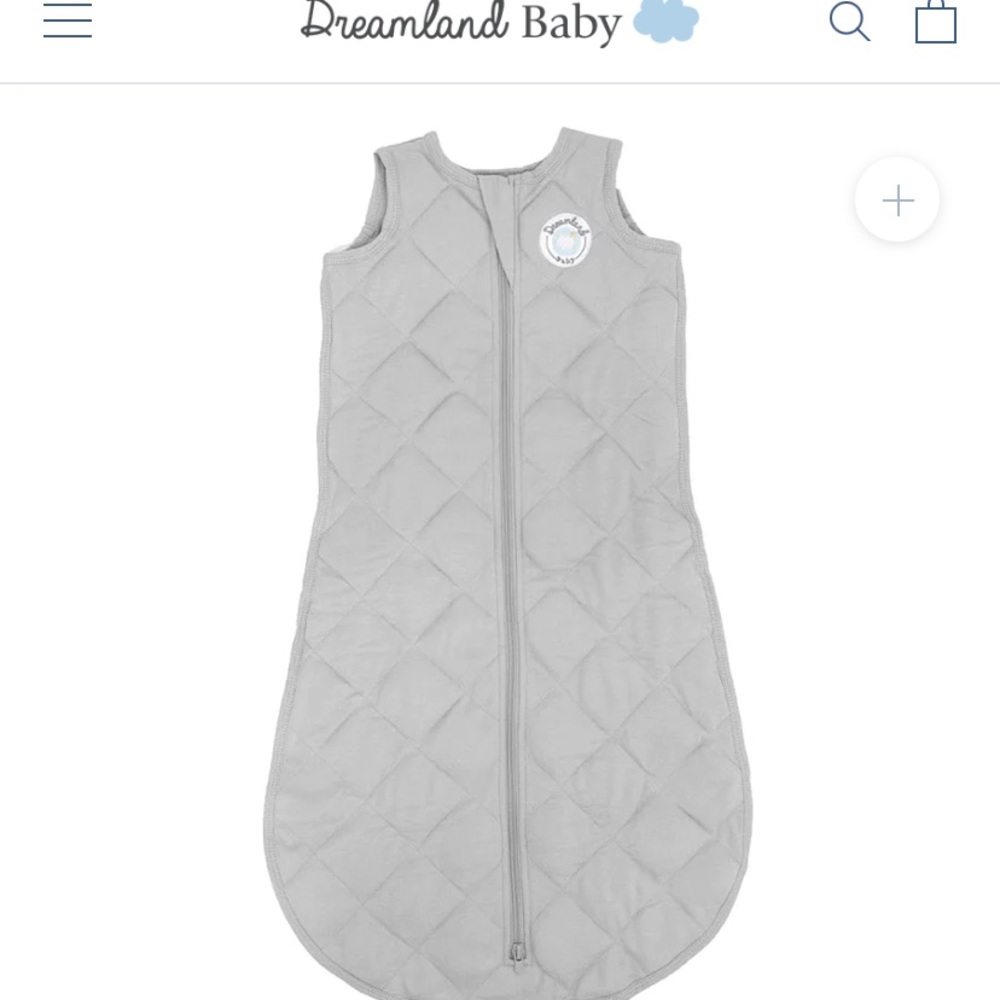 Dreamland sleep sack Size 12-24M in Moon Grey